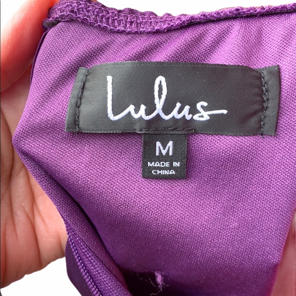 ♦️SOLD♦️Lulus Good Deeds Lace up back Dress Size M - Picture 8 of 11